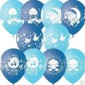 Воздушный шар "С Днем Рождения Малыш" 12"/30 см /латекс с гелием