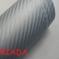 Пленка 3D карбон серебристый
