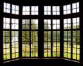 Эркерные деревянные окна