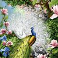 Гобеленовое панно В райском саду 108x70, 70x50