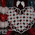 Сердце из воздушных шаров на свадьбу или День Святого Валентина