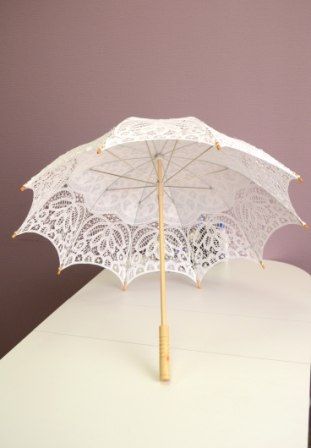 Свадебный зонт для невесты напрокат в Свадебной лавке