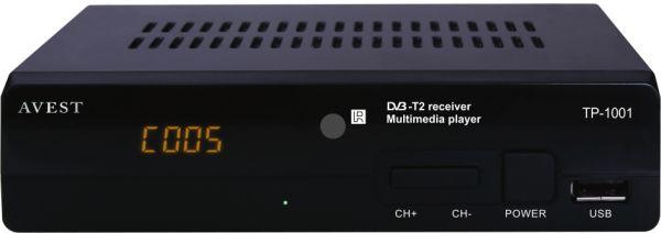 Цифровой эфирный ресивер стандарта dvb-t2