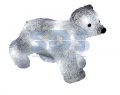 Акриловая светодиодная фигура "Медвежонок" 18 см, на батарейках, 16 светодиодов