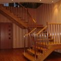 Маршевая лестница деревянная