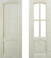 Деревянные межкомнатные филенчатые двери из массива сосны и ели (глухие/ под остекление)