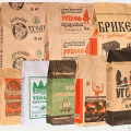 Бумажные мешки (крафт-мешки) под древесный уголь