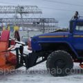 Шнекороторный снегоочиститель на Урал