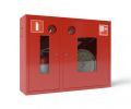 Внутриквартирные пожарные шкафы КПК Пульс 01/2 и рукава для квартирного крана