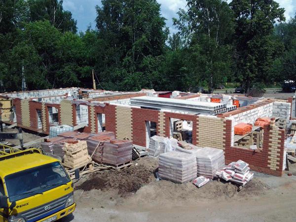строительство дома из кирпича в Пензе