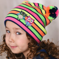 Детская весенняя шапка «Радуга» для девочки