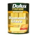 Лак паркетный износостойкий на водной основе глянцевый Dulux Trade Diamond Glaze 5 л