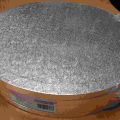 Подложки под торты усиленные серебро 40см 5шт