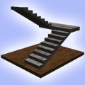 П — образная лестница бетонная монолитная лестница