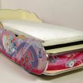 Детская кровать-машина "Принцесса" для девочки.
