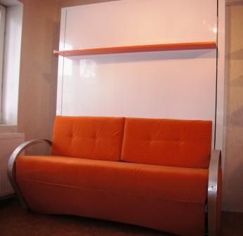 шкаф диван кровать трансформер мебель оранж