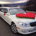 Оформление свадебного автомобиля, прокат украшений на свадебное авто