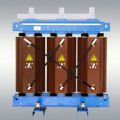 Трехфазные силовые трансформаторы (ТЛС) с литой изоляцией мощностью до 3150 кВА;