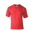 Мужская футболка красная (кулирка, р. 42-60, арт. Ф-2)