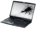 Замена разбитых экранов ноутбуков
