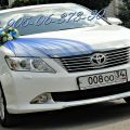 Свадебный кортеж Toyota Camry, украшения на авто Волгоград