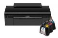 Цветной струйный принтер Epson с установленной СНПЧ