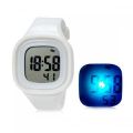 Силиконовые LED часы SHORS SH-689 белые