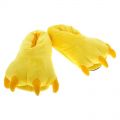 Тапочки кигуруми (тапки-лапы), детские, размер универсальный, желтый