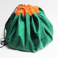 Сумка-коврик для игрушек Toy Bag, 100 см - зелено-оранжевый