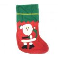 Новогодний носок для подарков, 36х22см, Дед Мороз