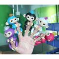 Лучшая Интерактивная обезьянка Fingerlings Baby Monkey, розовый