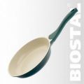 Сковорода Biostal 26см - зелёный/бежевый Bio-FP-26