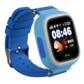 Современные Smart Baby Watch G72 - умные детские часы с GPS, голубые
