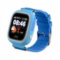 Smart Baby Watch Q80 - умные детские часы с GPS, голубые