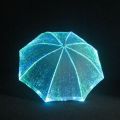 Оригинальный прозрачный светящийся зонт