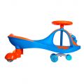 Машинка детская с полиуретановыми колесами - Бибикар-Лягушонок, оранжевый