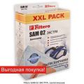 Мешки-пылесборники Filtero SAM 02 XXL Pack Экстра, 8 шт + микрофильтр, синтетические.
