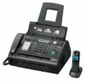 Факс Panasonic KX-FLC418RU (р/трубка, темно-серый металлик)