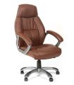 Кресло руководителя Chairman 436 кожа/кз, коричневый