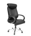 Кресло руководителя Chairman 420 кожа/кз, черный