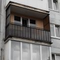 Ограждение балкона поликарбонат (м/п)