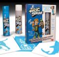 Мел-спрей Magic Spray для рисования, набор (белый + голубой)