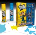 Мел-спрей Magic Spray для рисования, набор (жёлтый + голубой)