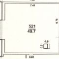 Офис 49,7 кв. м.