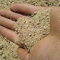 Песок строительный мелкий и средний