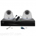 Комплект видеонаблюдения для дома, 1МП, AHD