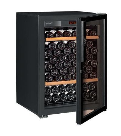 Винный шкаф Eurocave V-Pure-S цвет черный, стеклянная дверь Full glass, стандартная комплектация