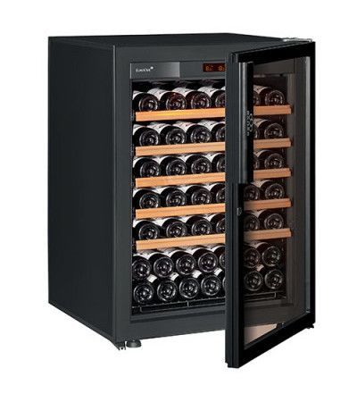 Винный шкаф Eurocave S-Pure-S цвет черный, стеклянная дверь Full glass, максимальная комплектация