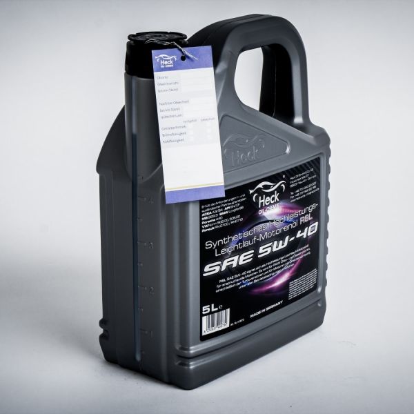 Моторное масло Heck® RSL SAE 5W-40 5 л