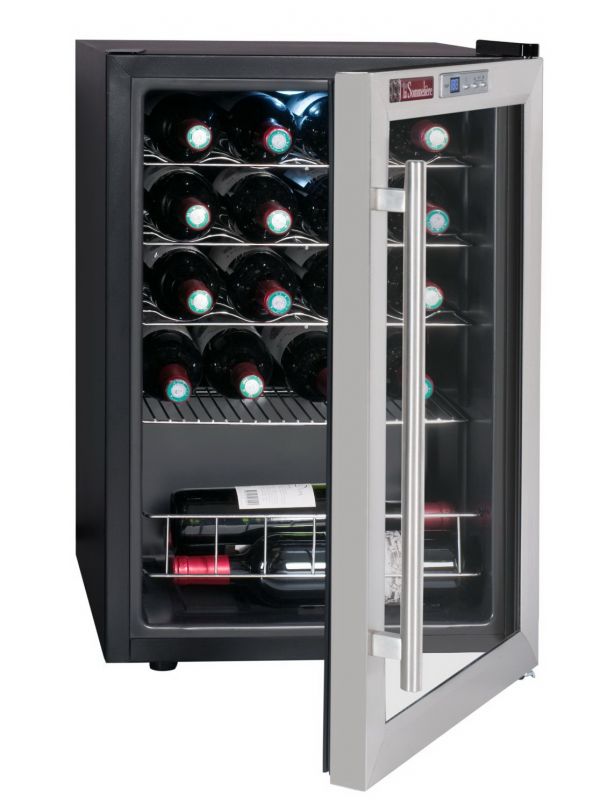 Монотемпературный винный шкаф La Sommeliere LS20B на 20 бутылок